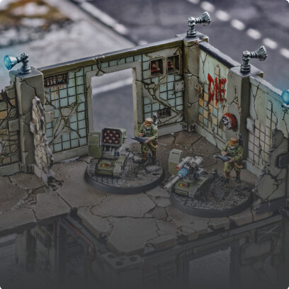 Rampart Game Figures: Terrain, miniatures, vehicles