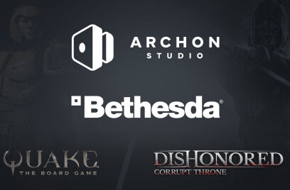 Archon Studio x Bethesda - Quake and Dishonored - Board Games Announcement