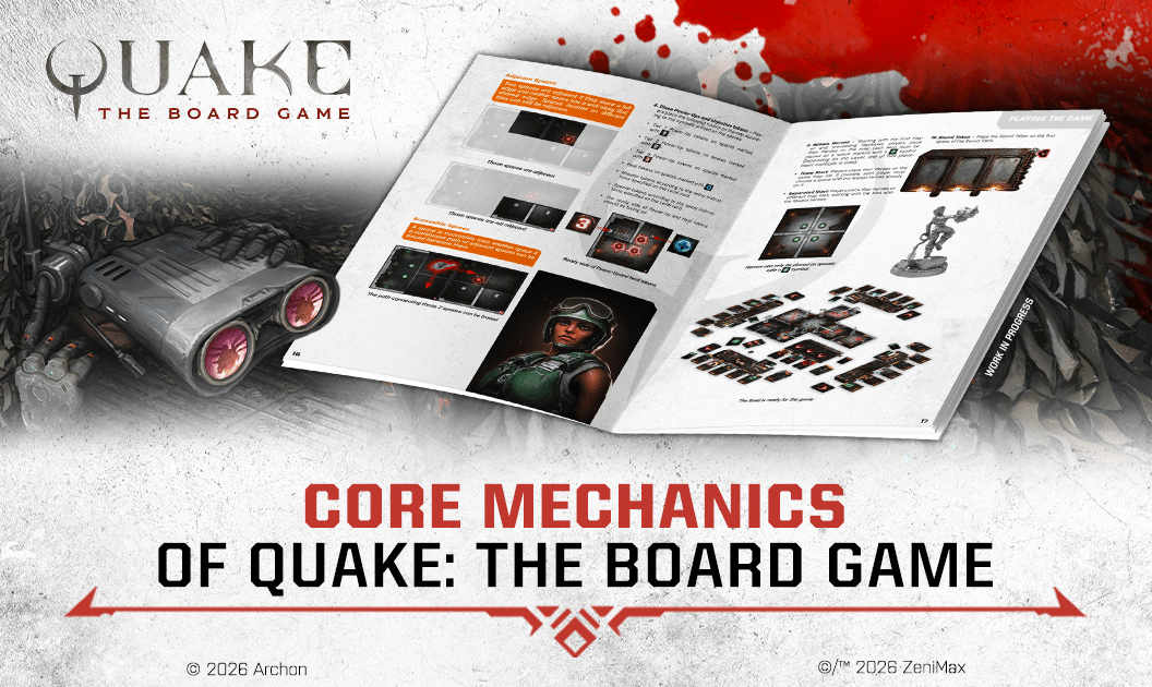 Inside the Arena: Core Mechanics of Quake: The Board Game