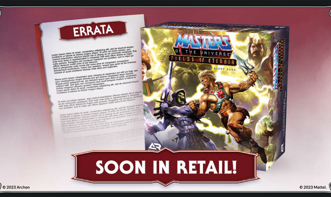 Masters of the Universe™: Fields of Eternia finally hits retail!