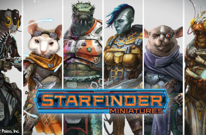 New Wave of Starfinder Masterclass Miniatures