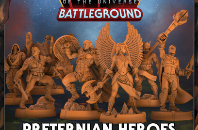 Preternian Heroes - mighty warriors and mystical dinosaurs