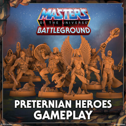 Preternian Heroes - mighty warriors and mystical dinosaurs