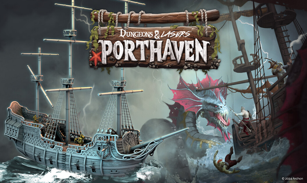 Set Sail with Dungeons & Lasers VII: Porthaven on Gamefound