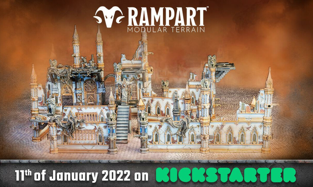 The third Edition of Rampart Terrain is coming to Kickstarter