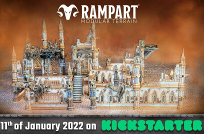 The third Edition of Rampart Terrain is coming to Kickstarter