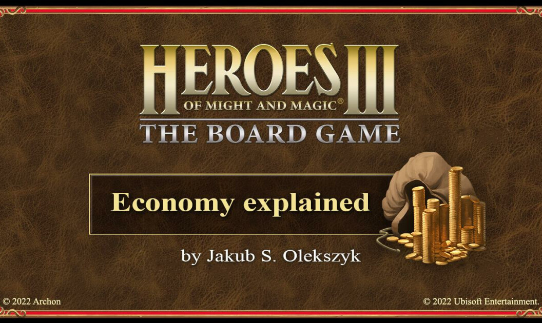 To win a war, you need resources - Heroes of Might and Magic III: The Board Game economy explained