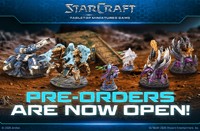 Pre-Orders for Wave 2 of StarCraft®: Tabletop Miniatures Game Are Now Open!