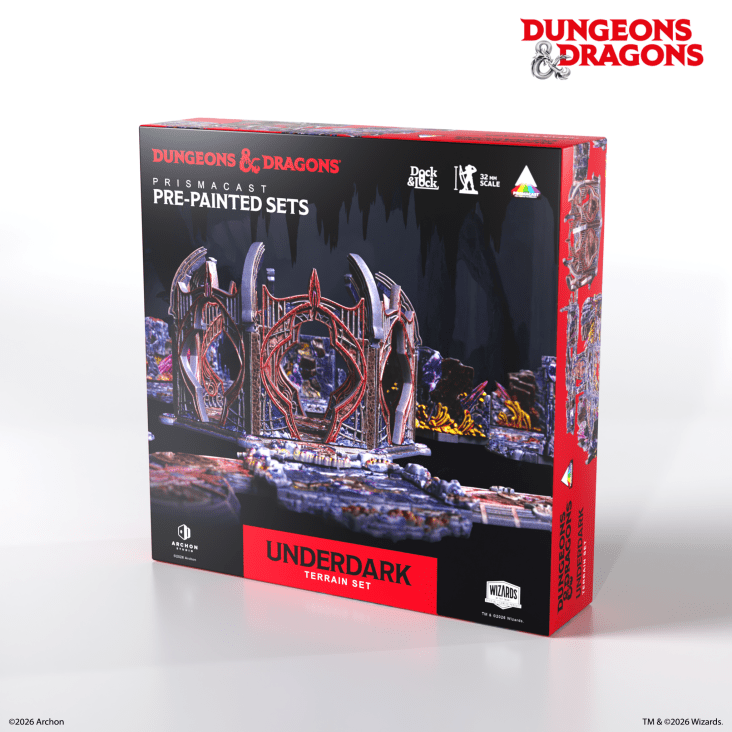 Dungeons & Dragons© Underdark Pre-Painted Terrain Set #1