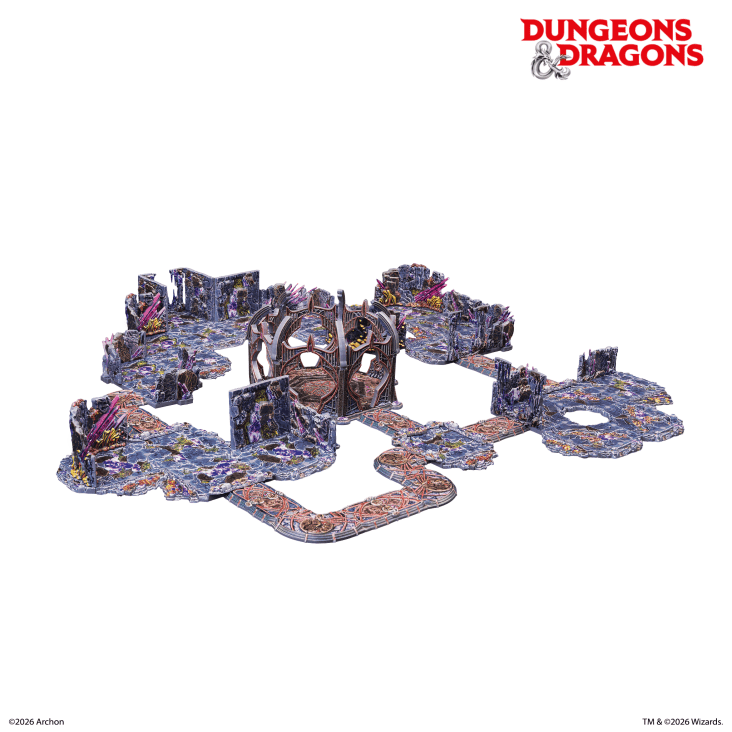 Dungeons & Dragons© Underdark Pre-Painted Terrain Set #4
