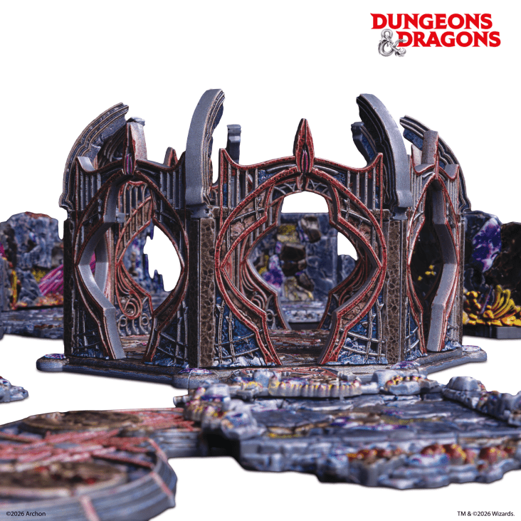 Dungeons & Dragons© Underdark Pre-Painted Terrain Set #5