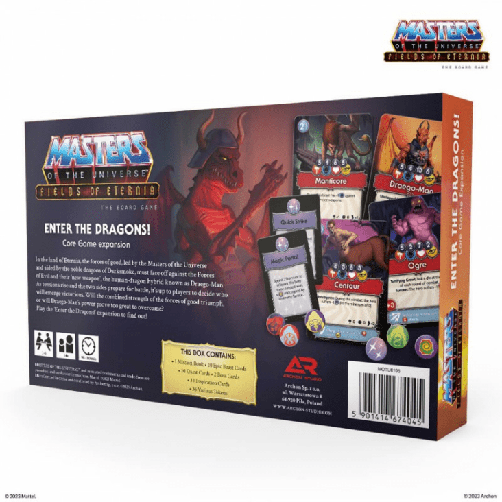 Enter the Dragons! [Core Game Expansion] #2