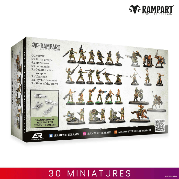 City Defenders Miniature Pack #2
