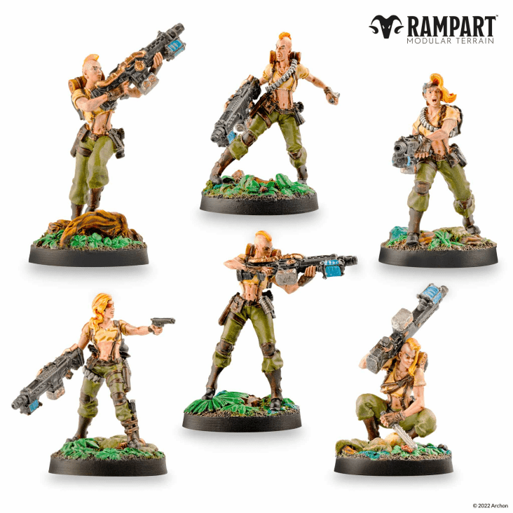City Defenders Miniature Pack #6