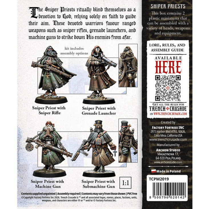Trench Crusade: Sniper Priests #3