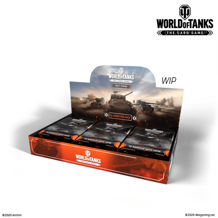 World of Tanks: The Card Game | BOOSTER DISPLAY: FIRST STRIKE #2