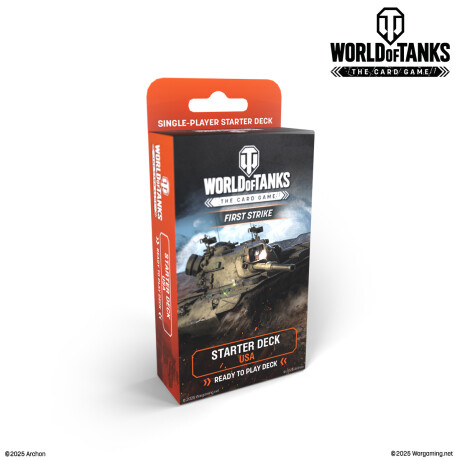 World of Tanks: The Card Game | STARTER DECK USA: FIRST STRIKE