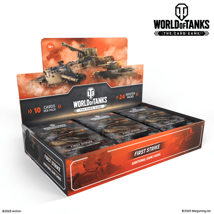 World of Tanks: The Card Game | BOOSTER DISPLAY: FIRST STRIKE #1