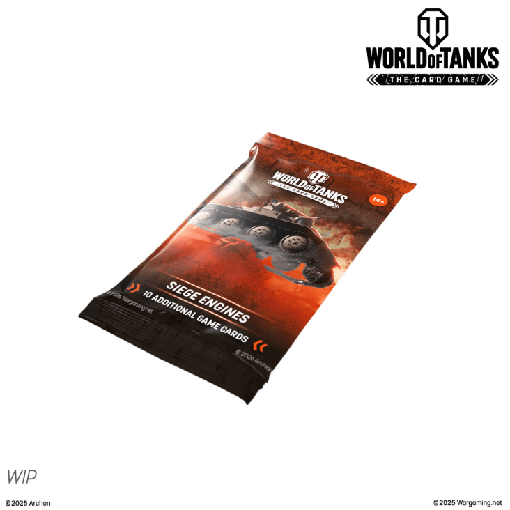 World of Tanks: The Card Game | BOOSTER PACK:  SIEGE ENGINES #3