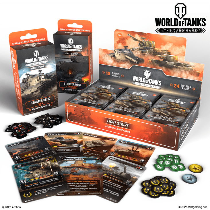 World of Tanks: The Card Game | STARTER DECK USA: FIRST STRIKE #3