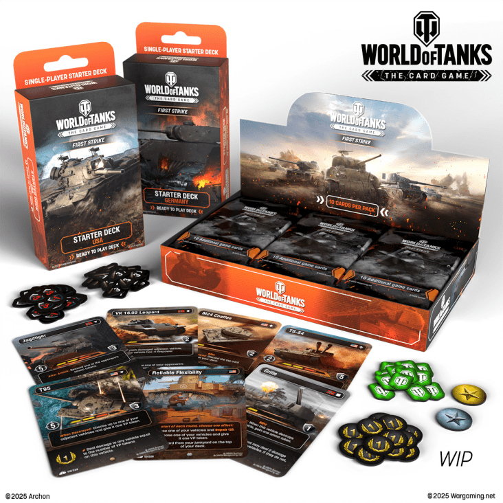 World of Tanks: The Card Game | BOOSTER DISPLAY: FIRST STRIKE #3