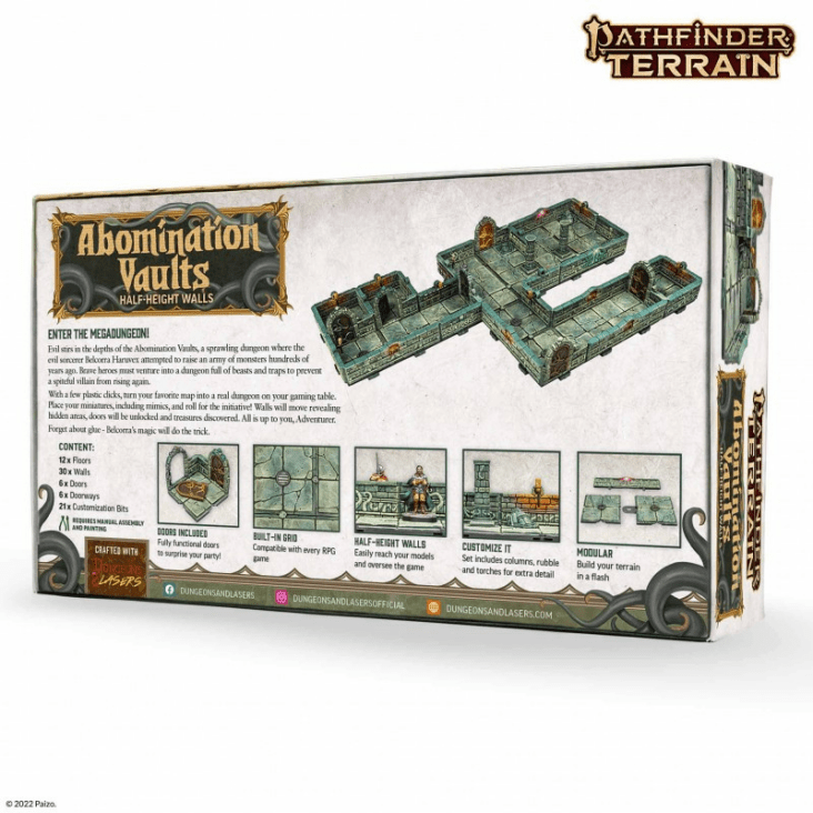 Abomination Vaults: Half-height Walls #2