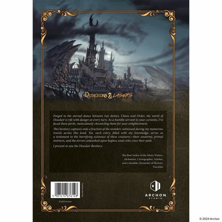 The World Of Deuslair: Bestiary Book #4