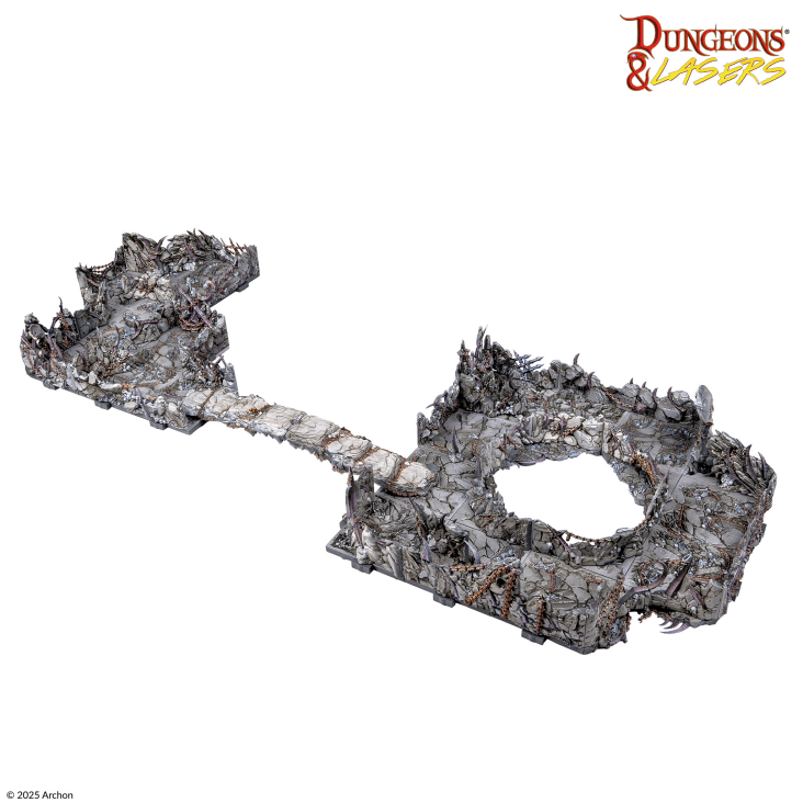 Demonic Caves PrismaCast™ Pre-Painted Terrain #3
