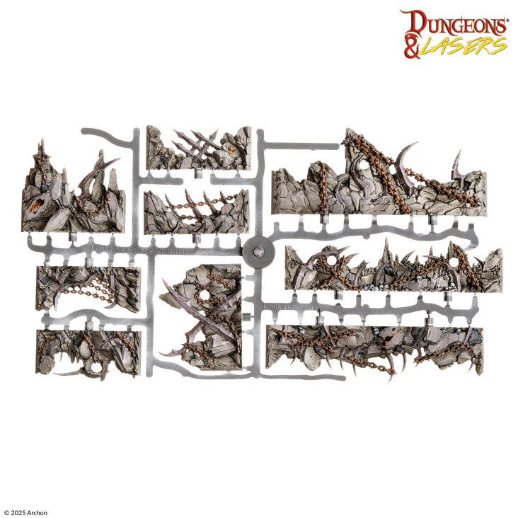 Demonic Caves PrismaCast™ Pre-Painted Terrain #5