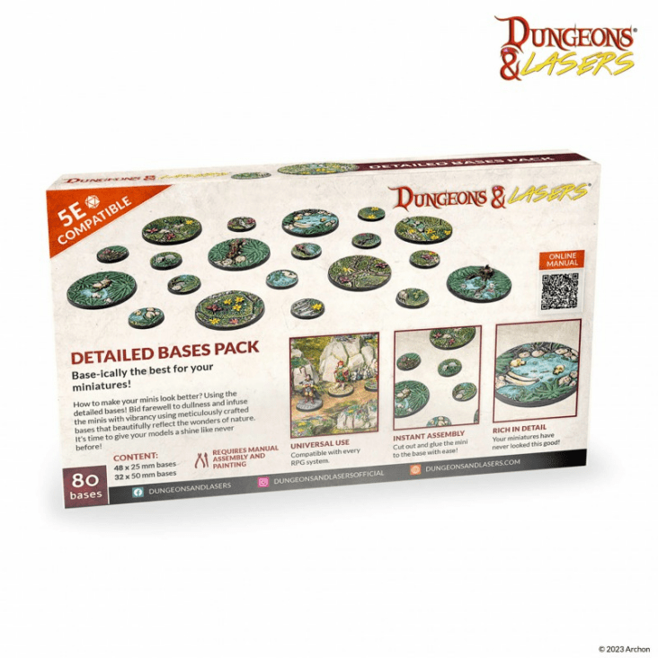 Detailed Bases Pack #3