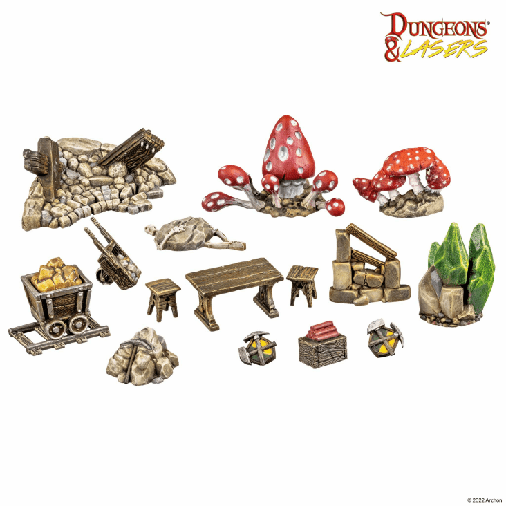 Dwarven Mine Props #2