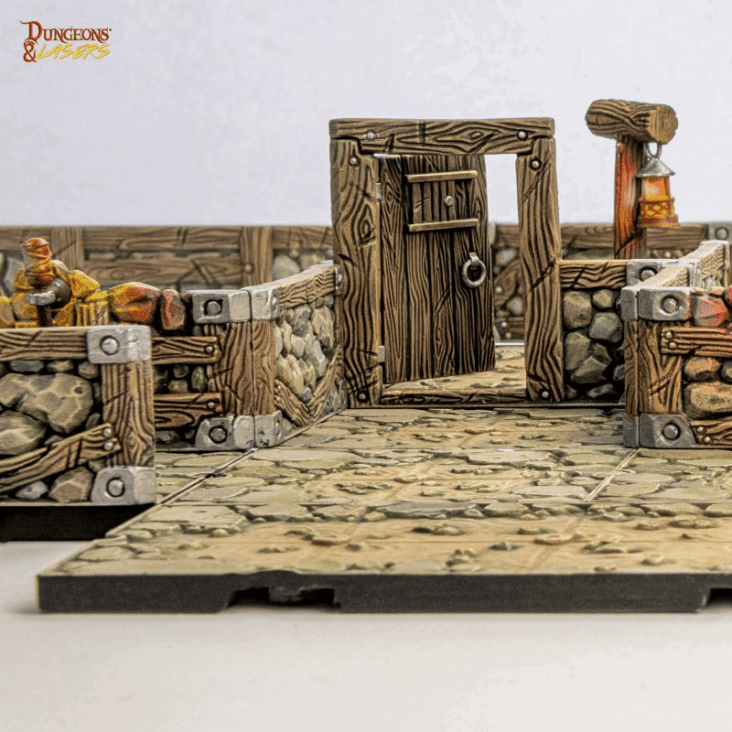 Dwarven Mine: Half-height Walls #11