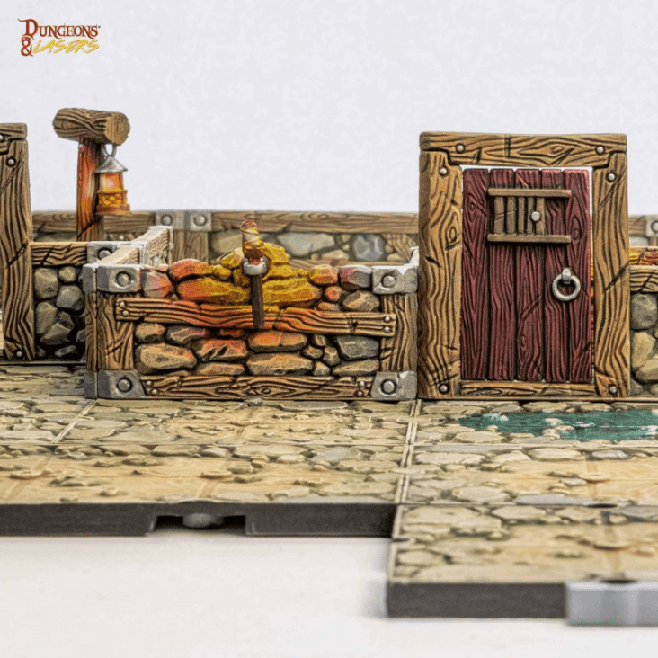 Dwarven Mine: Half-height Walls #12