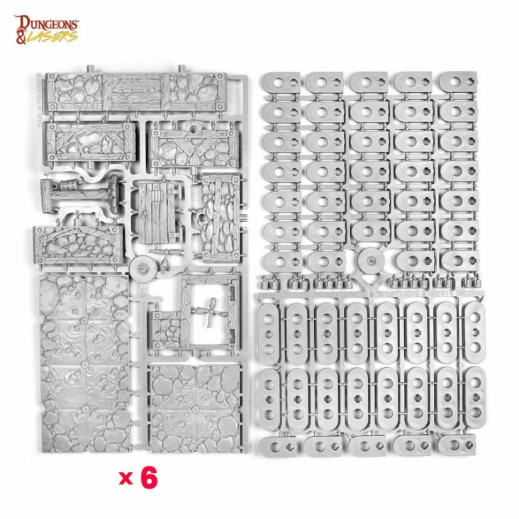 Dwarven Mine: Half-height Walls #4