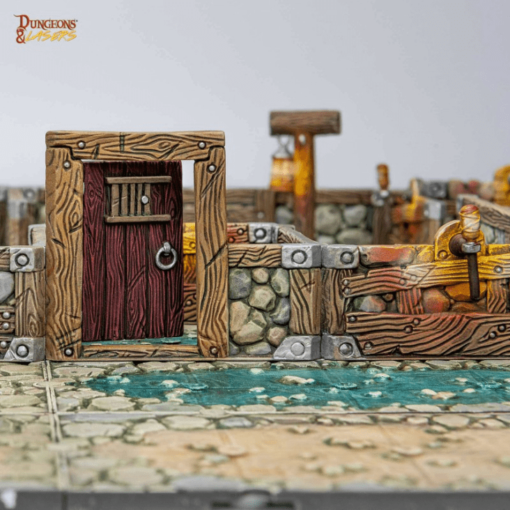 Dwarven Mine: Half-height Walls #10