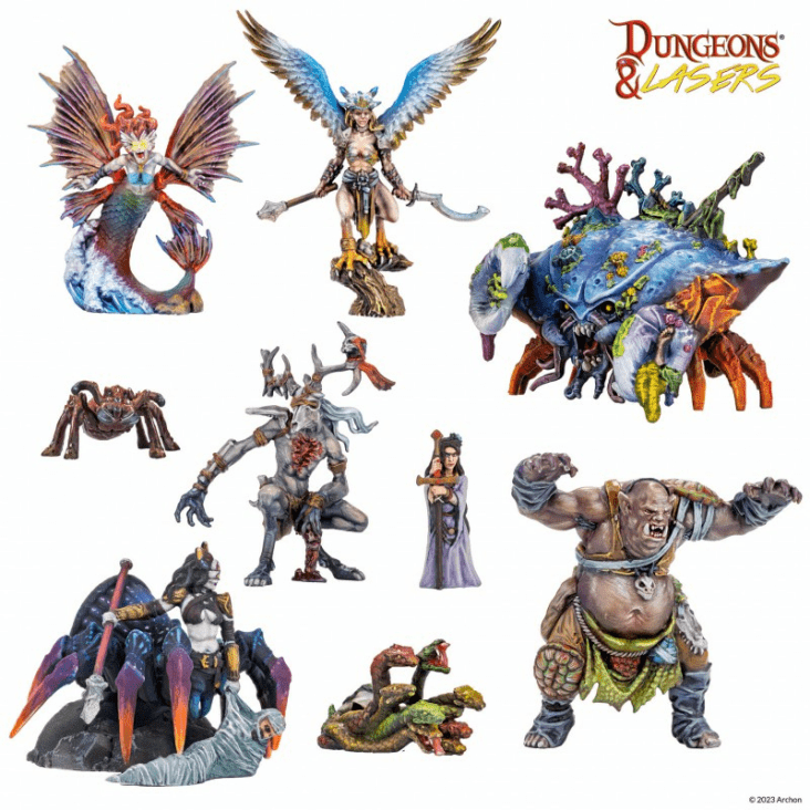 Fantasy Miniatures Set #4