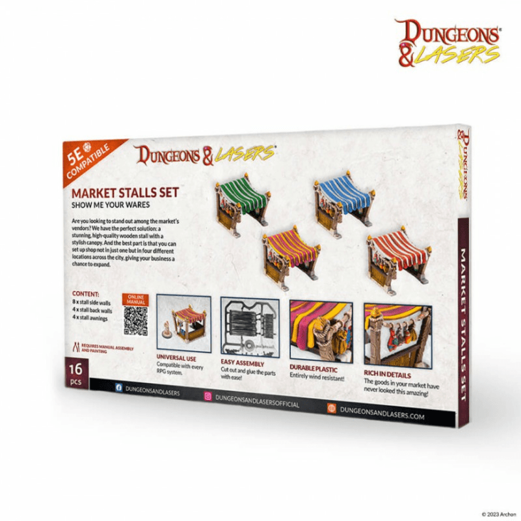 Market Stalls Set #3