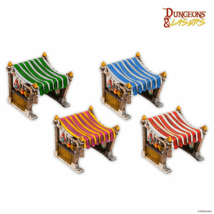 Market Stalls Set #1