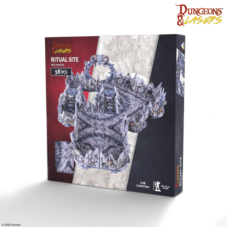 Ritual Site PrismaCast™ Pre-Painted Terrain #1