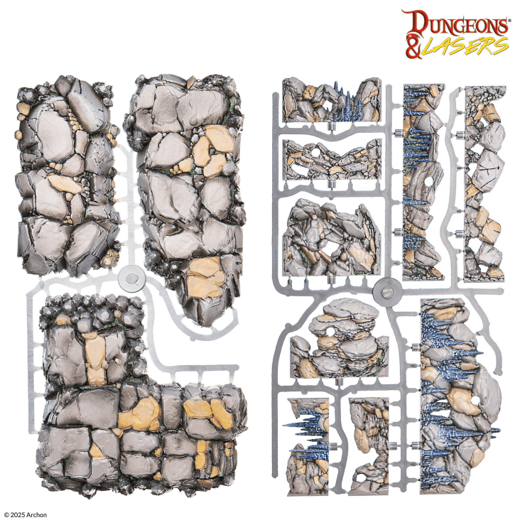 ROCKY CAVES PrismaCast™ pre-painted #5