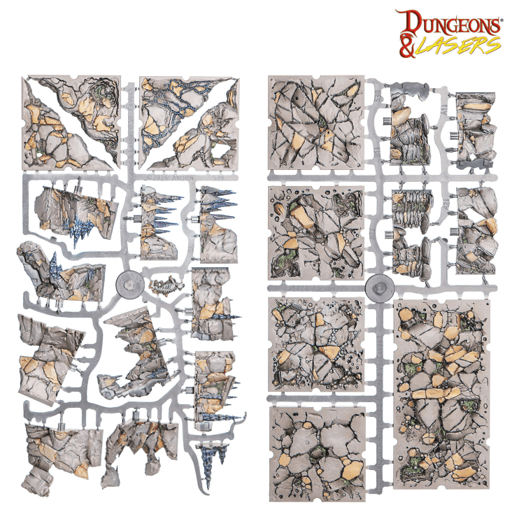 ROCKY CAVES PrismaCast™ pre-painted #6