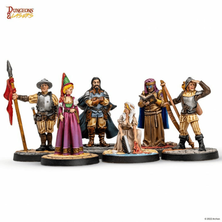 Townsfolk Miniature Pack #3