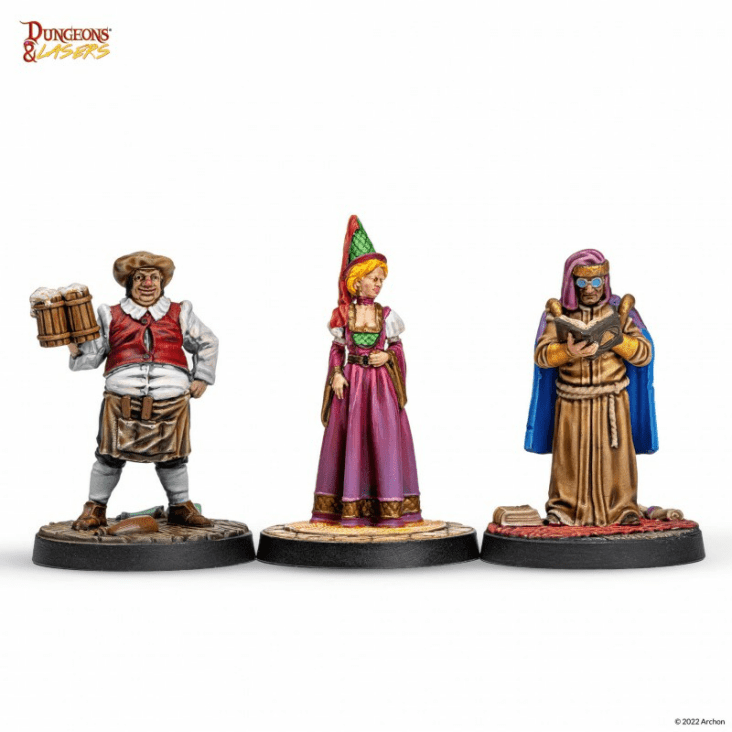 Townsfolk Miniature Pack #4