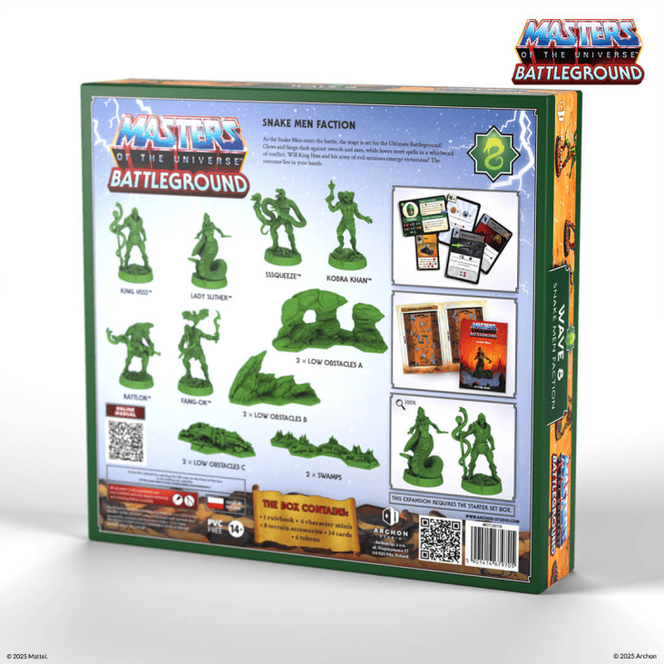 (pre-order) Wave 8: Snake Men Faction™ #2