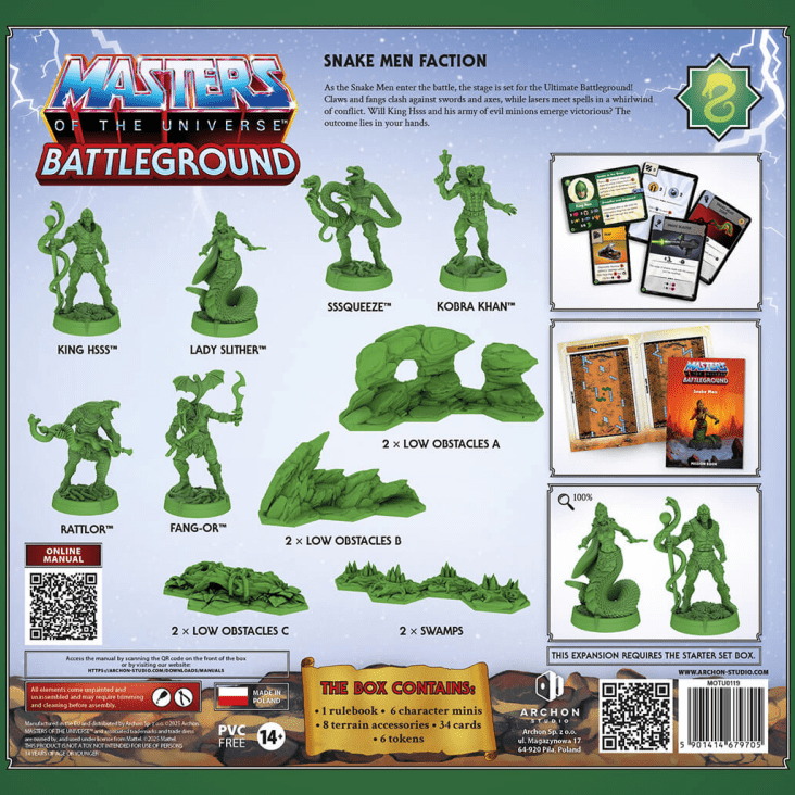 (pre-order) Wave 8: Snake Men Faction™ #4
